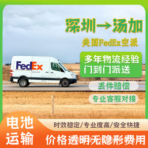 Envío de baterías de litio FedEx Express a Tonga puerta a puerta DDP DDU por aire y mar - Product Image 3
