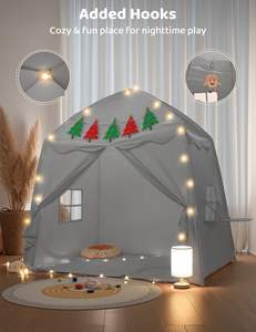 Tentes pour enfants tente de jeu occultante château de fille peluche princesse maison de rêve Portable tente de Camping Pop up - Product Image 2