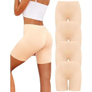 Ropa Interior Moldeadora sin Costuras para Mujer, Tipo Boy Shorts, Control Ligero, Tela Jersey, Color Nude - Product Image 1