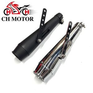 Pot d'échappement rétro pour moto, silencieux pour <span class=keywords><strong>Harley</strong></span>, 125CC - Product Image 1