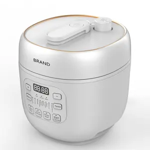 2025 Utensilios de cocina inteligentes Venta al por mayor Olla <span class=keywords><strong>arrocera</strong></span> eléctrica más pequeña Olla a presión Olla de 2 <span class=keywords><strong>litros</strong></span> - Product Image 1