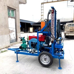 Congo cile 100m 150m 200m foro profondo pozzo d'acqua di perforazione attrezzature di perforazione sotterranea diesel idraulico ruota di perforazione - Product Image 6