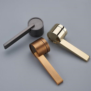 भीतरी दरवाजे के लिए लक्जरी सोने गुलाब पर लीवर दरवाज़े के हैंडल - Product Image 3