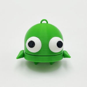 Lilangda Dễ Thương Vụ Nổ Repo <span class=keywords><strong>Robot</strong></span> Búp Bê 3D In Nhựa Keychain Trang Trí Đồ Chơi Keyring - Product Image 6