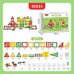 Stelo costruzione di piastrelle a forma di diamante magnetico da costruzione giocattolo per bambini certificati da EN71 nuovo prodotto - Product Image 2