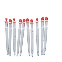 Nouveau bouchon de tétine en plastique pour mamelon de vache, non toxique, en PP/TPE, 67mm*3mm, anti-éjaculation de lait pour vaches et animaux laitiers