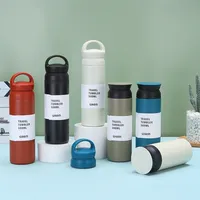 Tasse portable en acier inoxydable 304 de style japonais, simple et de grande valeur, pour l'extérieur, souvenir ou cadeau
