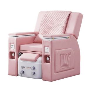 Sillón de Pedicura Eléctrico de Alta Gama con Función de Reversa, Lavabo de Cerámica con Luz y Función de Hidromasaje, Apto para Salones de Uñas - Product Image 6