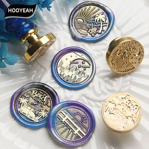 Set <span class=keywords><strong>de</strong></span> Sellos Vintage Serie Diario <span class=keywords><strong>de</strong></span> Viaje, <span class=keywords><strong>de</strong></span> Latón Macizo con Punta <span class=keywords><strong>de</strong></span> Oro, Sello <span class=keywords><strong>de</strong></span> Cera Retro para Grabado en Caliente, Logotipo Personalizado, Bodas, DIY - Product Image 2