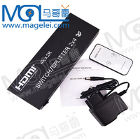 Répartiteur HDMI matrice OEM 2x4 2 entrées 4 sorties 4K x 2K Ultra HD Commutateur prise en charge HDMI Commutateur vidéo