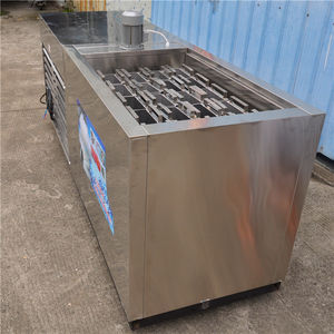 Macchina industriale per la produzione di ghiaccio 3000KG/giorno con 1000KG di stoccaggio e 3T apparecchiature di refrigerazione componente acqua - Product Image 4