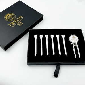 Golf tùy chỉnh Bộ Quà Tặng Golf công cụ <span class=keywords><strong>divot</strong></span> Golf Clip bóng đánh dấu Golf TEE tùy chỉnh phụ kiện Golf Hộp Quà Tặng thiết lập với logo của riêng bạn - Product Image 2
