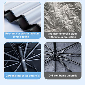 Parasol plegable retráctil barato para <span class=keywords><strong>coche</strong></span>, ventana delantera, aislamiento térmico, cortina <span class=keywords><strong>de</strong></span> aislamiento térmico, paraguas <span class=keywords><strong>de</strong></span> protección solar - Product Image 5