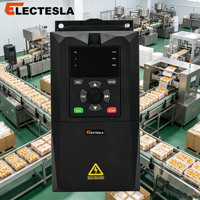 Convertisseur de fréquence VFD ELECTASLA 4 kW triphasé 220 V pour commande vectorielle de moteur, modèle IP20