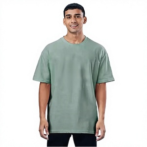 Cheap Custom Printed 100% Cotton 220g Street Style Blank Design Unisex T-shirt for Promotions Blank t shirts for men - Product Image 2