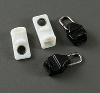 Anneaux silencieux en plastique pour rideaux, accessoires pour rideaux à œillets