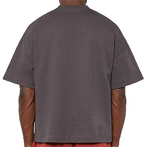 เสื้อยืดคอตตอนคุณภาพสูง 230gsm ทรงบ็อกซี่ คอกลม แขนเสื้อแบบดรอปโชว์เดอร์ ทรงโอเวอร์ไซส์ หนานุ่ม - Product Image 2