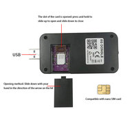 Clé USB CPE 5G haute vitesse RM520N-GL, adaptateur sans fil avec emplacement pour carte SIM, clé 5G avec emplacement pour carte SIM, compatible Windows/Linux/Android