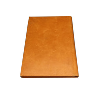 Couverture de menu en cuir personnalisée en gros couverture de menu de haute qualité dossier de facture de vin de restaurant caisse enregistreuse conception personnalisée personnalisée