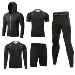 Ropa De Gimnasia ชุดวอร์มออกกำลังกายของผู้ชาย,ชุดวอร์มเล่นโยคะฟิตเนสแห้งเร็วเสื้อผ้าวิ่งตามสั่ง - Product Image 5