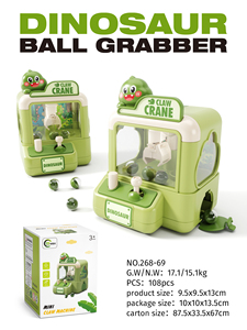 Machine à attraper les balles <span class=keywords><strong>dinosaure</strong></span> pour enfants, jeu de pince à balles en plastique, machine à attraper les balles de canard - Product Image 5