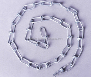 Hoàn toàn tự động duy nhất đôi vòng lặp kim loại con chó thắt nút chuỗi Máy làm - Product Image 3