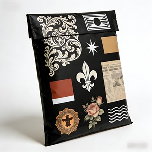 SUPER SUPTEMBER 定制印刷自粘自封便携式快递高品质配送聚乙烯邮寄袋 - Product Image 5