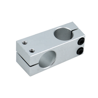 Support de fixation croisée d'axe optique en alliage d'aluminium HLTNC avec précision P2 pour arbres de guidage linéaires de 5 à 40 mm