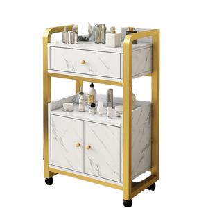 Carrito Auxiliar de Peluquería Móvil de Alta Calidad para Salón de Belleza Moderno y Barbería - Product Image 1