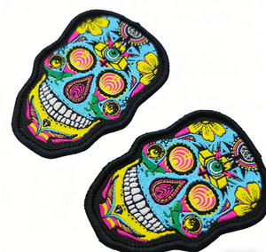 <span class=keywords><strong>Prix</strong></span> d'usine en gros, Dos thermocollant, Formes personnalisées DIY variées, Vêtements, Chapeaux, Écussons tissés, Badges - Product Image 2