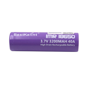بطارية ليثيوم بوليمر قابلة لإعادة الشحن <span class=keywords><strong>18650</strong></span> بسعة 3200 مللي أمبير في الساعة وجهد 3.7 فولت للابتوب والهاتف المحمول والكاميرا والتابلت - متوفرة في المخزون الأمريكي - Product Image 5