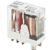 Composant de contrôle de puissance micro-mince RJ1S-CL (P) DC12V 5 broches 1NO 1NC 12A, équipé d'une base raffinée de qualité supérieure