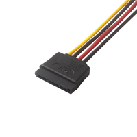 Câble d'alimentation pour disque dur VH3.96 4 broches vers SATA 15 broches pour enregistreur DVR CCTV Hikvision Dahua, adaptateur d'alimentation pour disque dur