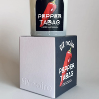Boîte d'emballage de bougies pliable écologique personnalisée, boîte minimaliste en papier recyclable avec logo en relief