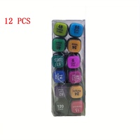 Offres Spéciales surligneur marqueur stylo ensemble étudiant Anime dessin stylo aquarelle cahier marqueur peinture papeleria mignon stationnaire