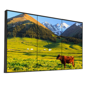 Écran de télévision LCD mural 4K Grand écran LCD pour la publicité et la surveillance dans les centres commerciaux pour une utilisation en mur vidéo - Product Image 1