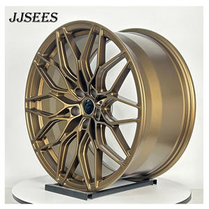 JJSEES Jantes forgées sur mesure en alliage 6061-T6 Bronze 5X100 5X108 5x114.3 5X112 5X120 15 16 <span class=keywords><strong>17</strong></span> 18 19 20 <span class=keywords><strong>pouces</strong></span> pour Audi Toyota - Product Image 2