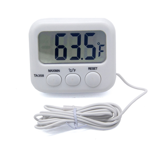 Thermomètre numérique électronique LCD TA358 avec <span class=keywords><strong>sonde</strong></span> et câble pour réfrigérateur, aquarium, <span class=keywords><strong>piscine</strong></span>, outils de mesure de la température - Product Image 2