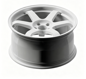 Juwa ล้อ <span class=keywords><strong>Te37</strong></span>แข่งรถโฟล์คสำหรับ M3/M4/F80/F82/เทสลารุ่น S JDM ขนาด25มม. สีขาว5X120 5X114.3 18นิ้ว - Product Image 2