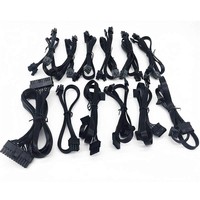 Fuente de Alimentación para PC Gold NUEVA 110V-240V Negra, Fuente de Alimentación de 24 Pines Atx, 8 Pines para CPU, Breakout Snow Panther A1, PFC Activo