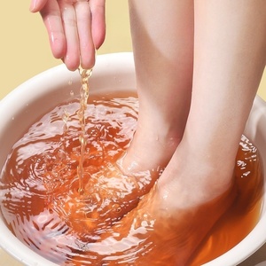 Vente en gros de coussinets de bain de pieds aux huiles essentielles, gingembre, carthame, armoise, 15g, bulles de transpiration instantanées, bouillantes, fournitures de santé - Product Image 3