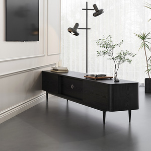 Grand centre de divertissement nordique 75 pouces blanc TV <span class=keywords><strong>Console</strong></span> support meubles salon moderne en bois <span class=keywords><strong>meuble</strong></span> TV supports meubles - Product Image 6