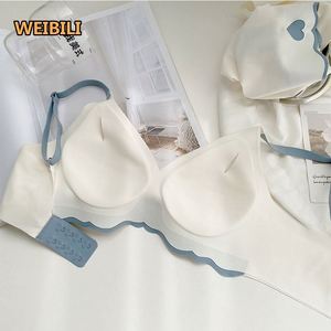 Nhà Máy Trực Tiếp <span class=keywords><strong>Spell</strong></span> Màu Không Có Dấu Vết Đồ Lót Thoải Mái Push-up Mà Không Có Vòng Thép Phần Mỏng Vẻ Đẹp Trở Lại Của Phụ Nữ Áo Ngực Bộ - Product Image 4