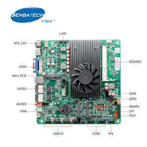 เมนบอร์ด Mini ITX <span class=keywords><strong>Hm77</strong></span>มาเธอร์บอร์ด Qm77 I5 3rd I5 3210M 2.5GHz Processor Dual Core - Product Image 3
