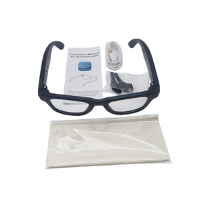 Gafas Inteligentes con IA ChatGPT 2025, Traducción en Tiempo Real, Operación Táctil, Cámara HD y WIFI, Lentes Reemplazables Rojos - Product Image 3