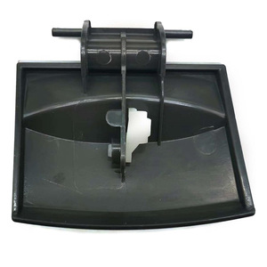 Dodge Hood Handle 0ZR95XDHA Black Plastic For 2005-2010 Durango <b>Ram</b> 1500 2500 Replacement Part - Product Image 3