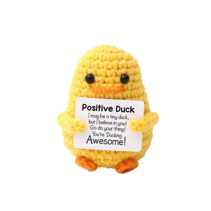 دمية صغيرة لطيفة منسوجة من البطاطس الأصلية ، تدعم العاطفة ، لعبة الكروشيه المحبوكة يدويًا ، دمية خضروات ذات طاقة إيجابية - Product Image 5