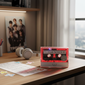 TomorrowxTogether (TXT) K-Pop Products the Star Chapter-SANCTUARY [Altavoz de cinta de casete Ver.] con tarjeta lírica y pegatina - Product Image 3