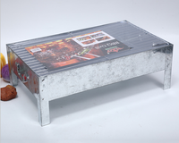 Barbecue au charbon de bois portable d'extérieur à vendre, 17 pouces, cuisinière à barbecue, barbecue au charbon de bois pour jardin, cour, pique-nique