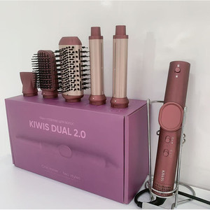 Kvvs 5 In 1 Hair Dryer Styling Tool Negative Ion <b>Hot</b> Air <b>Comb</b> Set With Diffuser And Concentrator Nozzle - Product Image 5